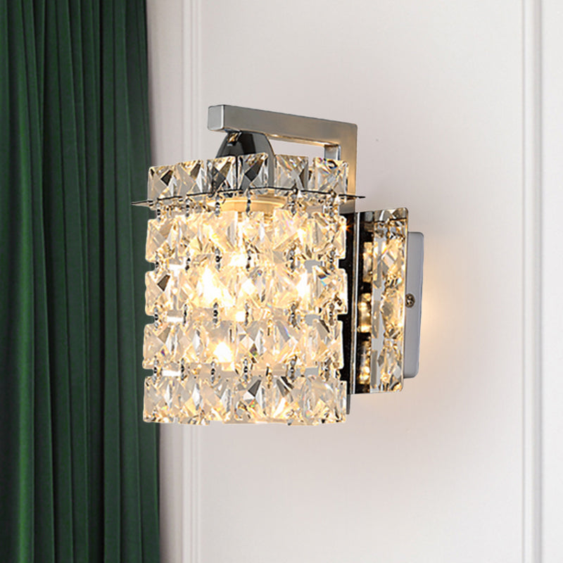 Crystal Block Wall Light