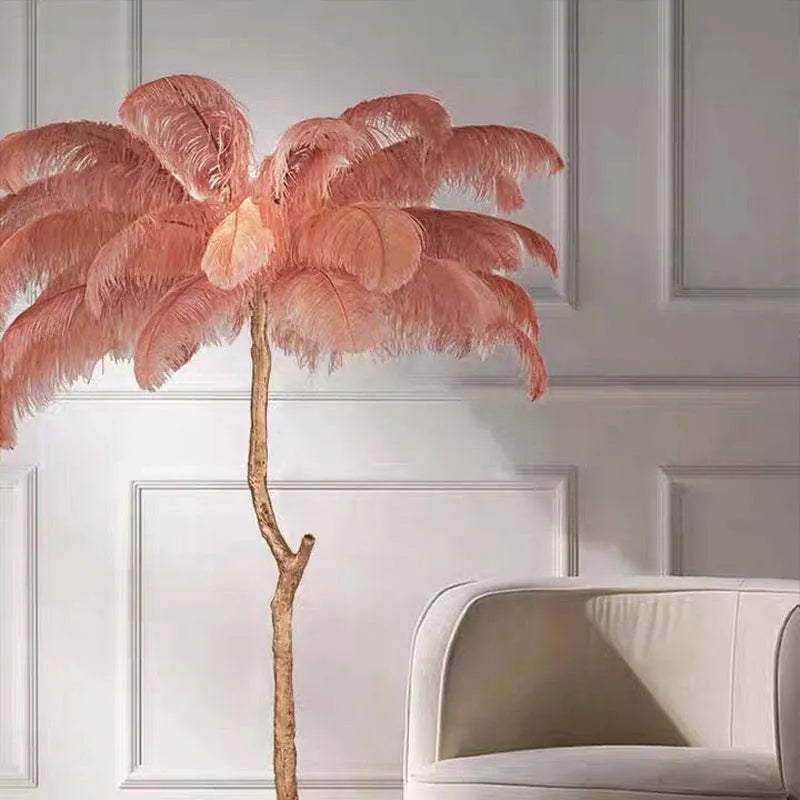 Omoore Feather LED Floor Lamp
