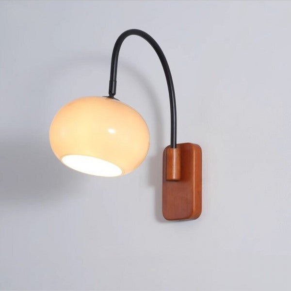 Rotating Bauhaus Glass Wall Light