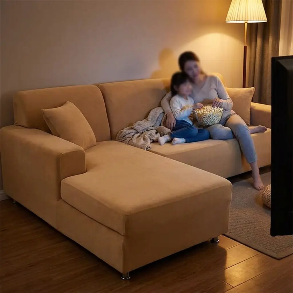 Stretch Velvet Sofa Cover