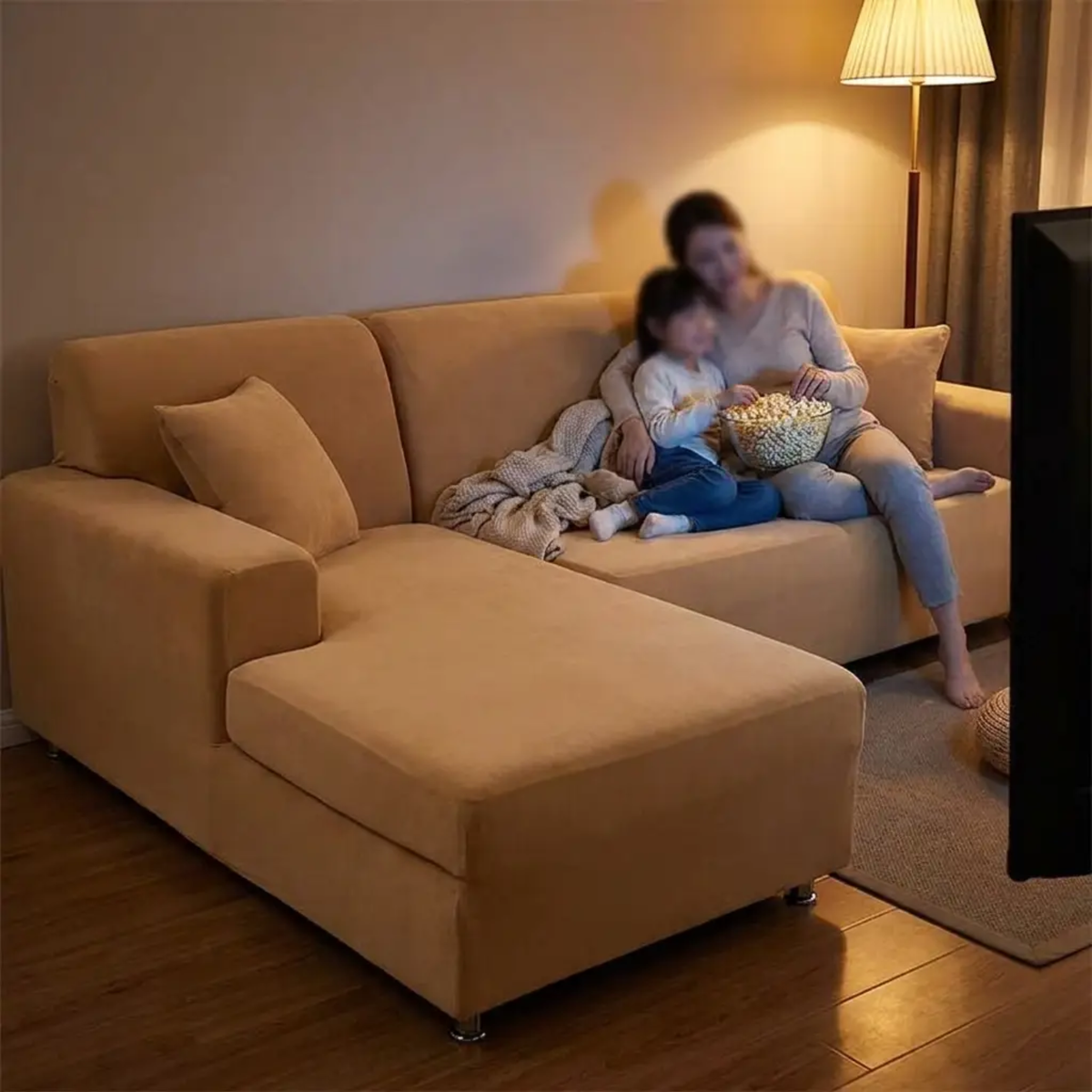 Stretch Velvet Sofa Cover
