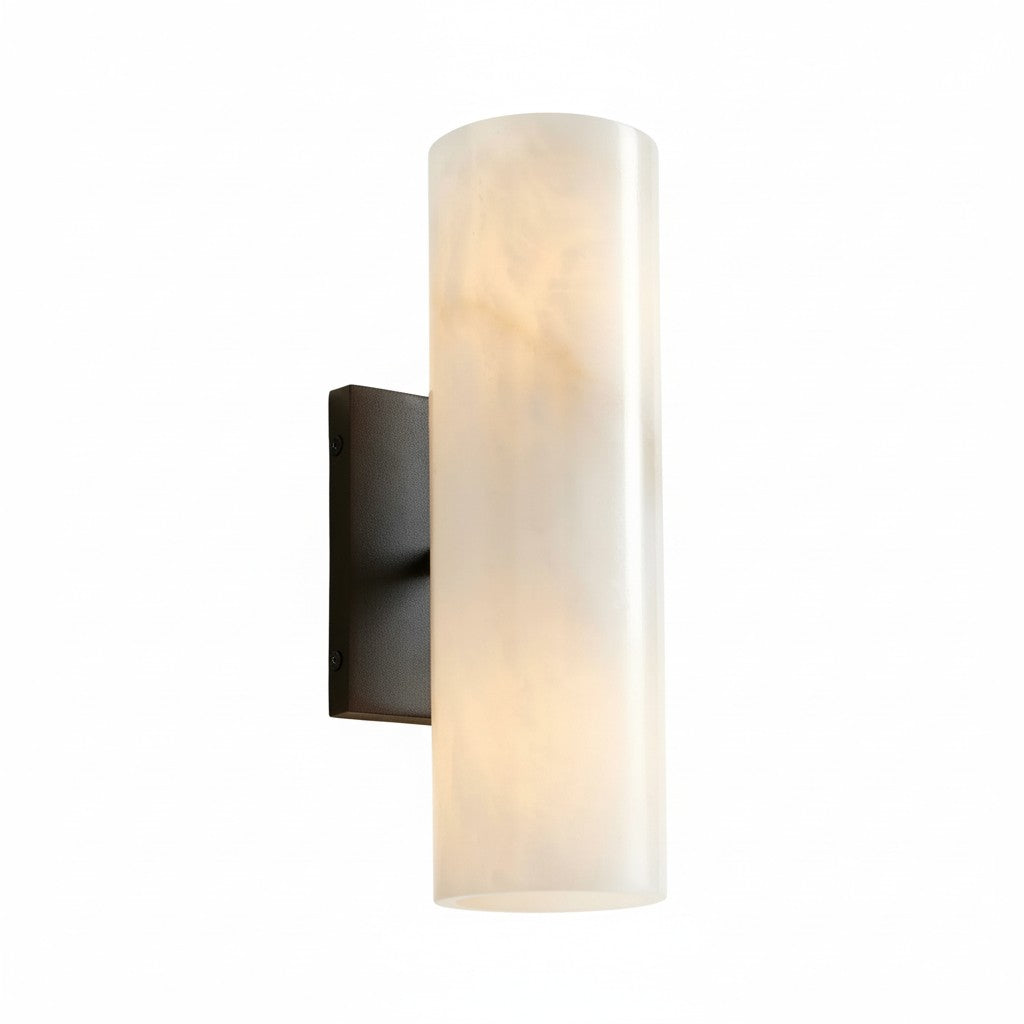 Doran Alabaster Tube Wall Sconce
