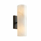 Doran Alabaster Tube Wall Sconce
