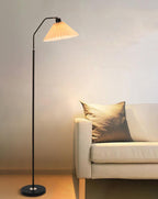 Minimalist Pleated Fabric Floor Lamp