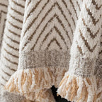Herringbone Stripe Sofa Cover