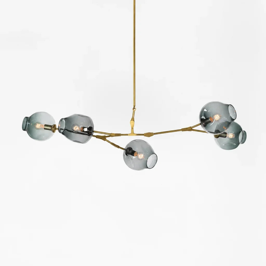 Arlo Branching Bubble Glass Chandelier