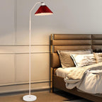 Minimalist Pleated Fabric Floor Lamp