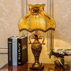 European Vintage Fabric Table Lamp