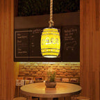 Vintage Rope Pendant Light