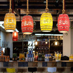 Vintage Rope Pendant Light