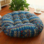 Round Boho Floor Cushion