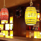 Vintage Rope Pendant Light