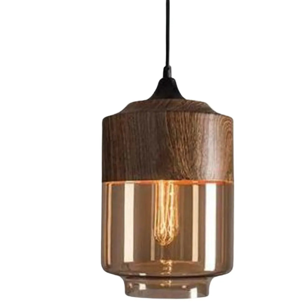 Scandinavian Wood Ceiling Light