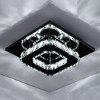 Crystal Flush Ceiling Light