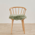 Sheepskin Round Seat Cushion