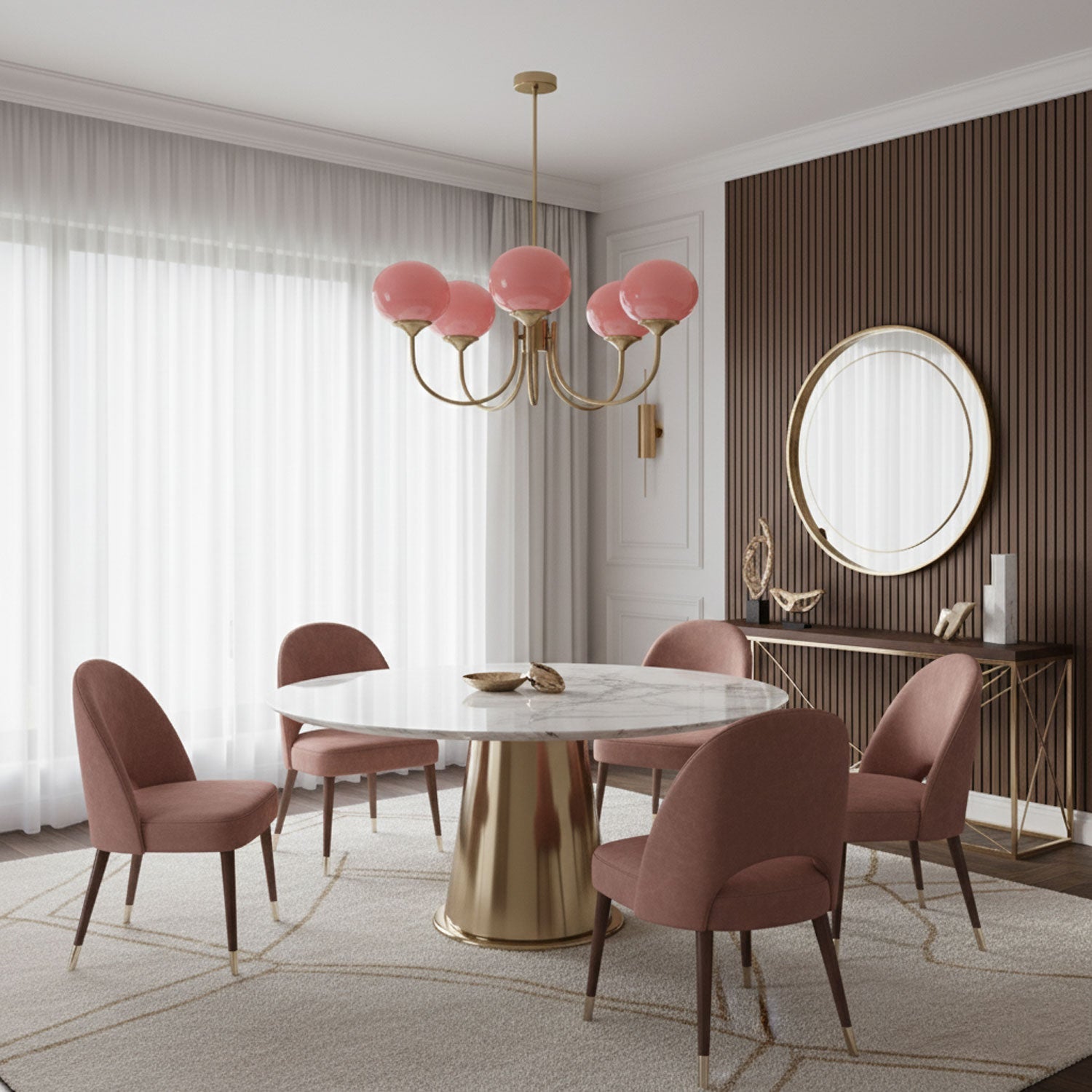 Marshmallow Chandelier