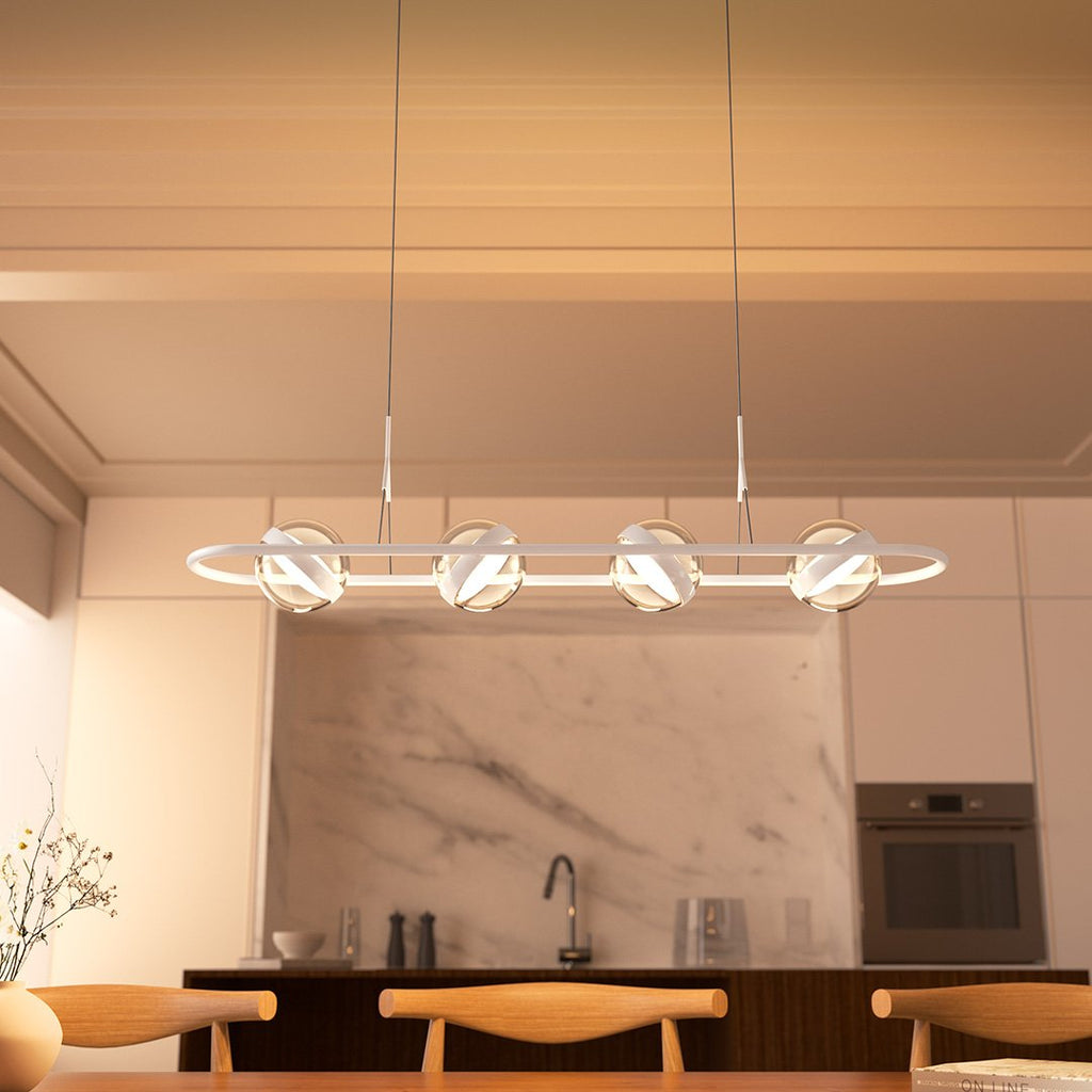 Riva Dimmable LED Pendant Light – Modern Metal Design with Adjustable Illumination