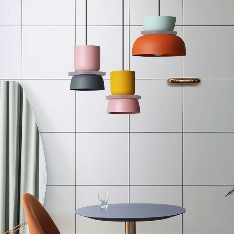Nordic Macaron LED Pendant Light