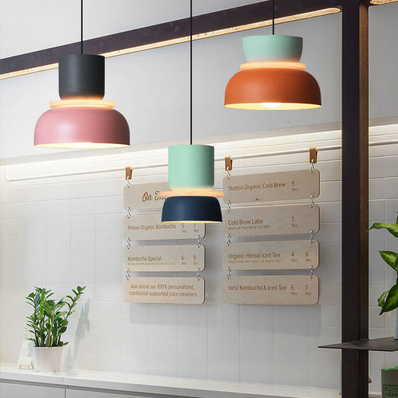 Nordic Macaron LED Pendant Light