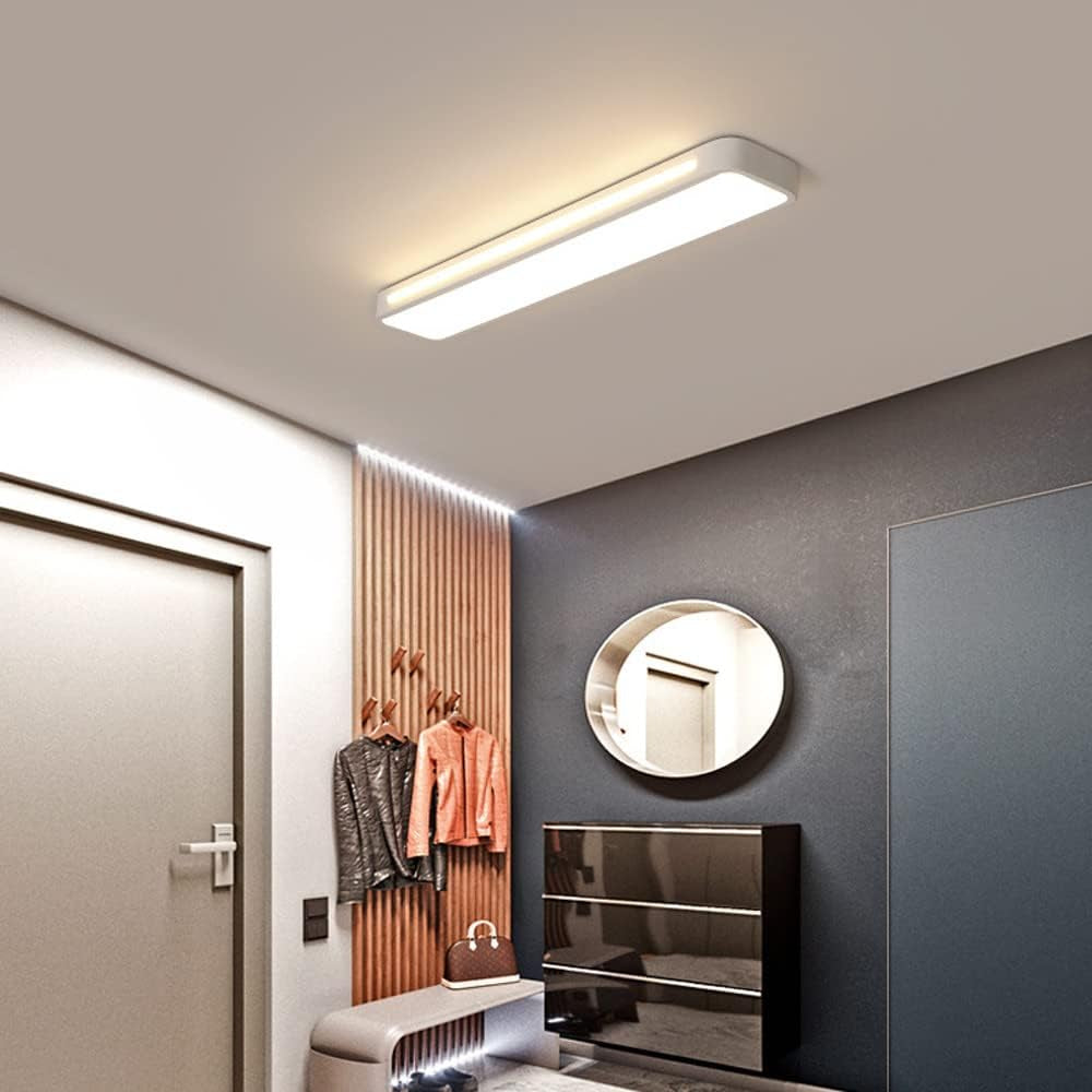 Linear LED Recessed Ceiling Light – Modern Flush Design with Clean Lines