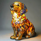 Handmade Dog Lamp