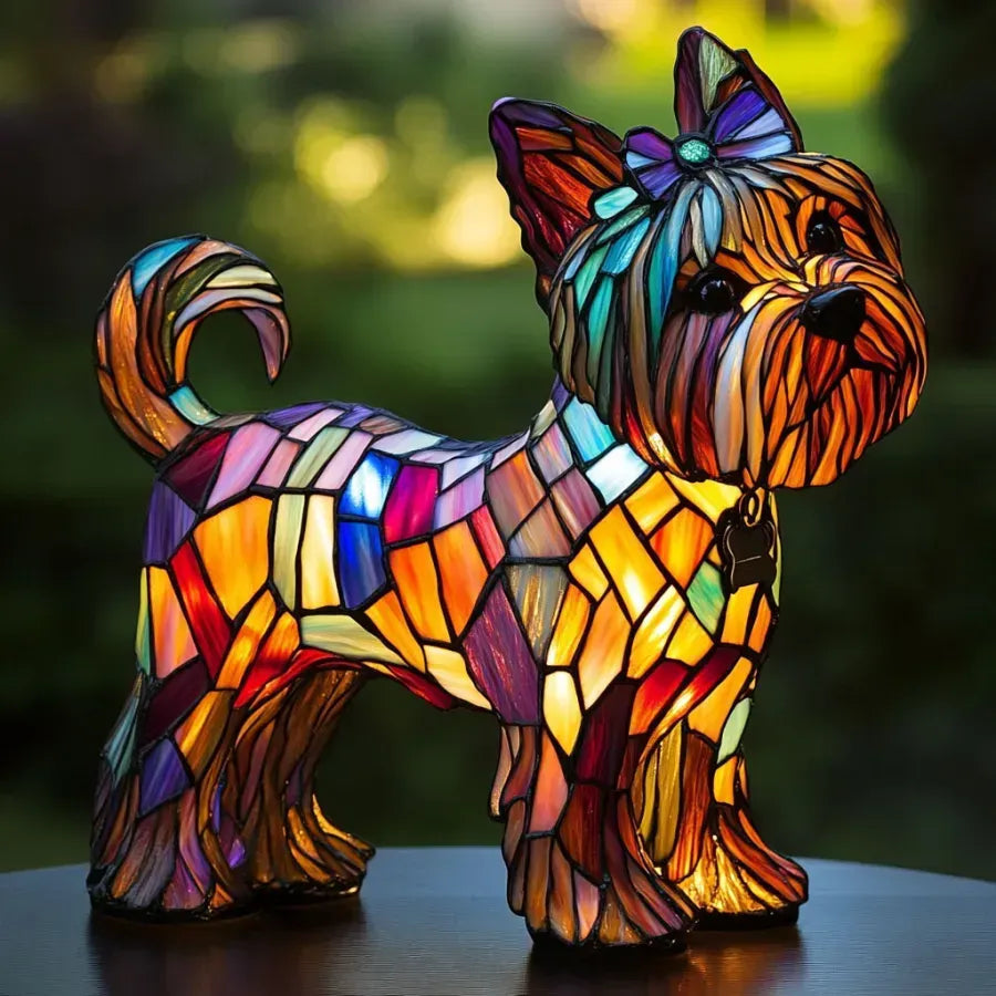 Handmade Dog Lamp