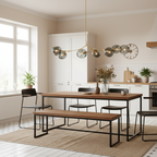 Arlo Branching Bubble Glass Chandelier