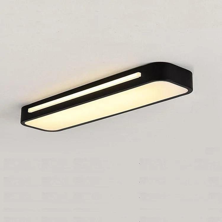 Linear LED Recessed Ceiling Light – Modern Flush Design with Clean Lines