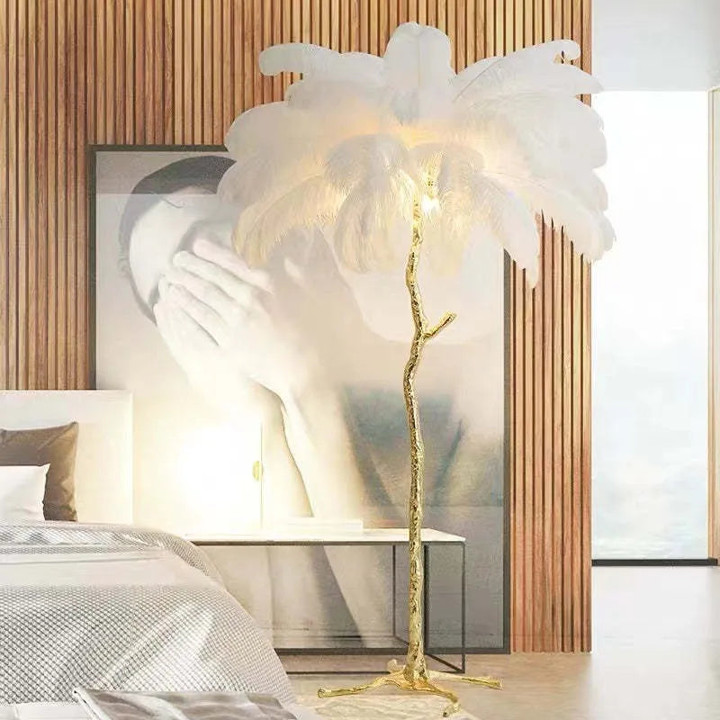 Omoore Feather LED Floor Lamp