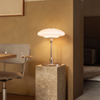 Swedish Designer Glass Table Lamp