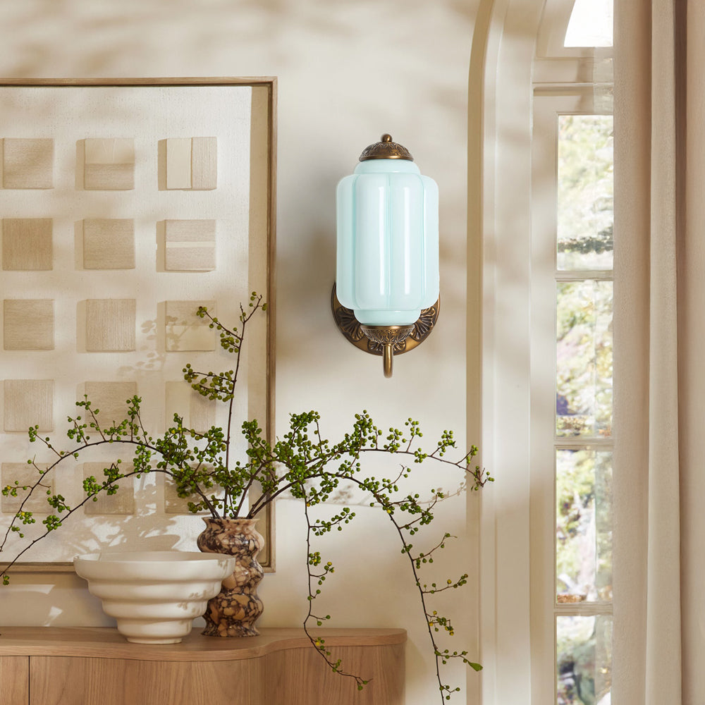 Eloise Vintage Glass Wall Sconce