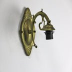 Tiffany Petal Stained Glass Wall Sconce