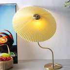 Retro Pleated Table Lamp