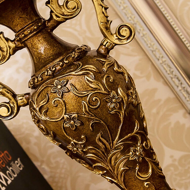 European Vintage Fabric Table Lamp