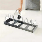 Expandable Pot and Pan Rack