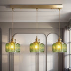 Vintage Crystal Glass Pendant Light
