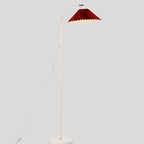 Minimalist Pleated Fabric Floor Lamp