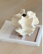 Organic Wave Ceramic Vase