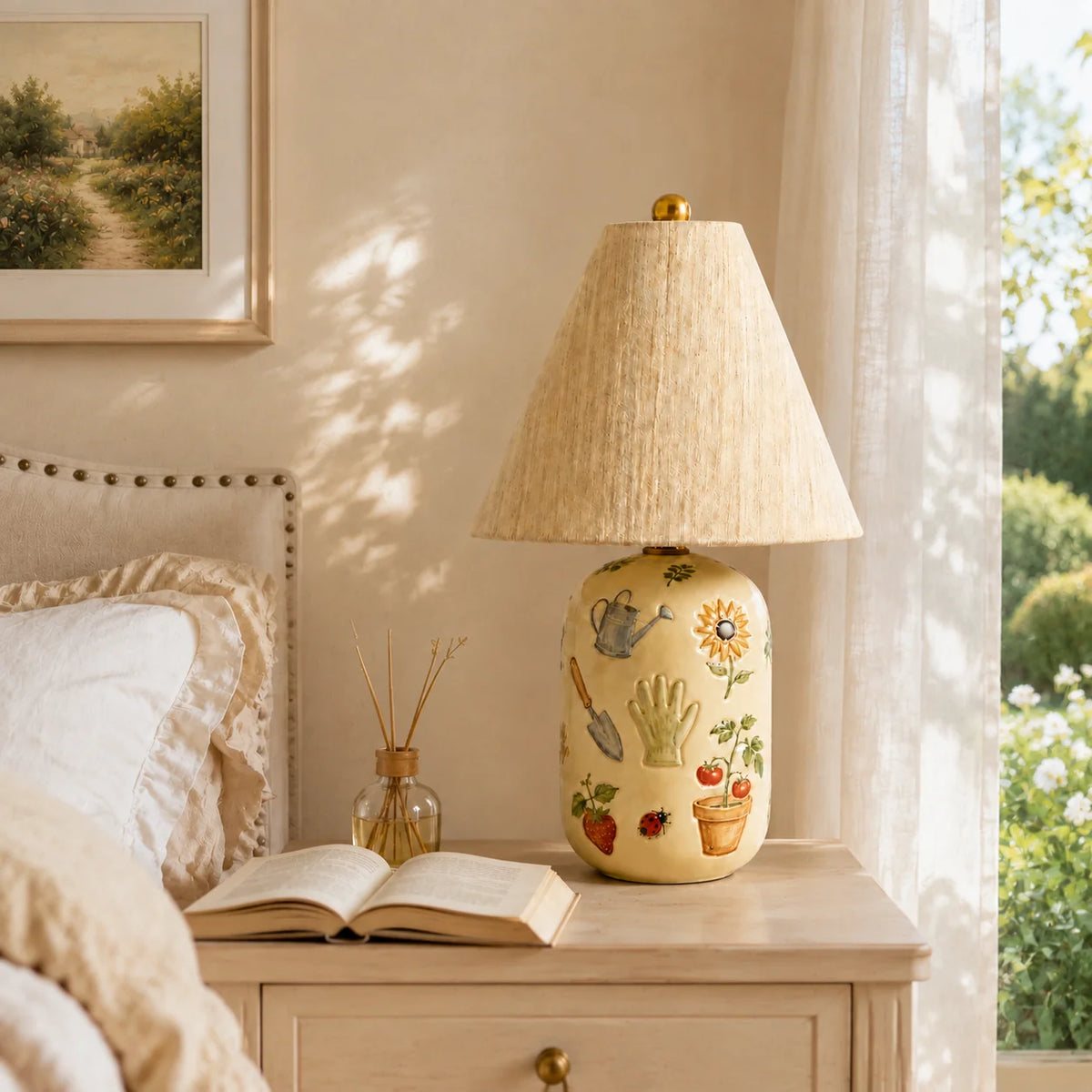 Plabo Retro Ceramic Table Lamp