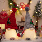 Light-Up Faceless Gnome Figurine