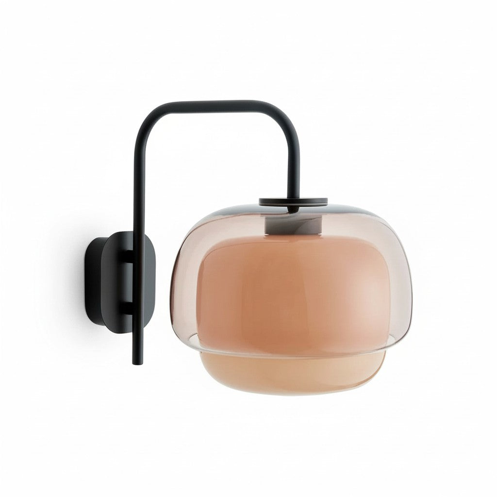 Tove Round Glass Wall Sconce