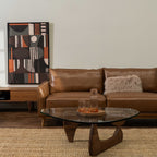 Noguchi Replica Glass Coffee Table