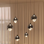 Somos Adjustable LED Pendant Light – Modern Metal Design with Height Adjustment