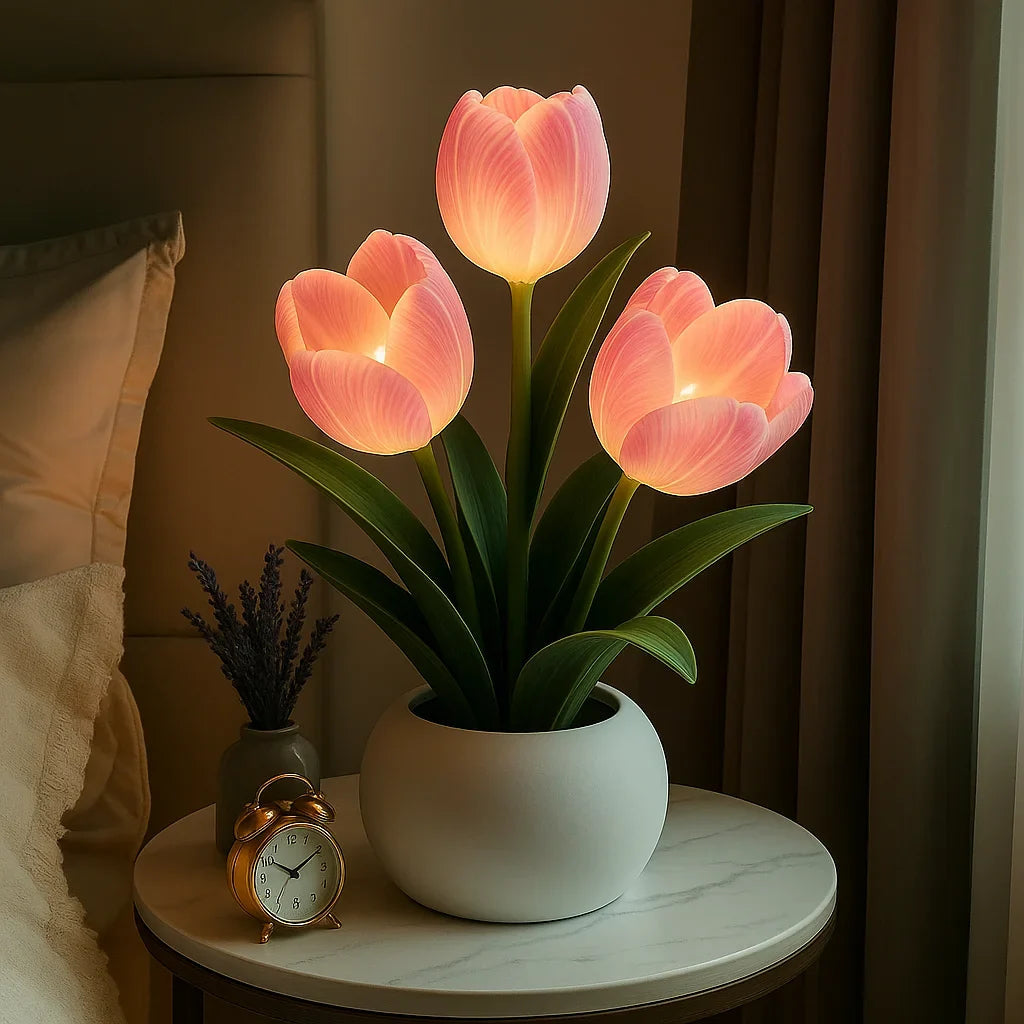 TulipaGlow LED Tulip Lamp