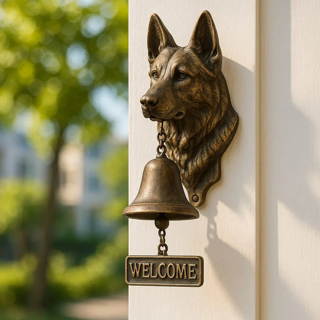 Dog Welcome Wall Bell