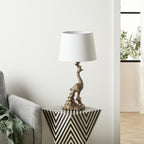Peacock Sculptural Table Lamp