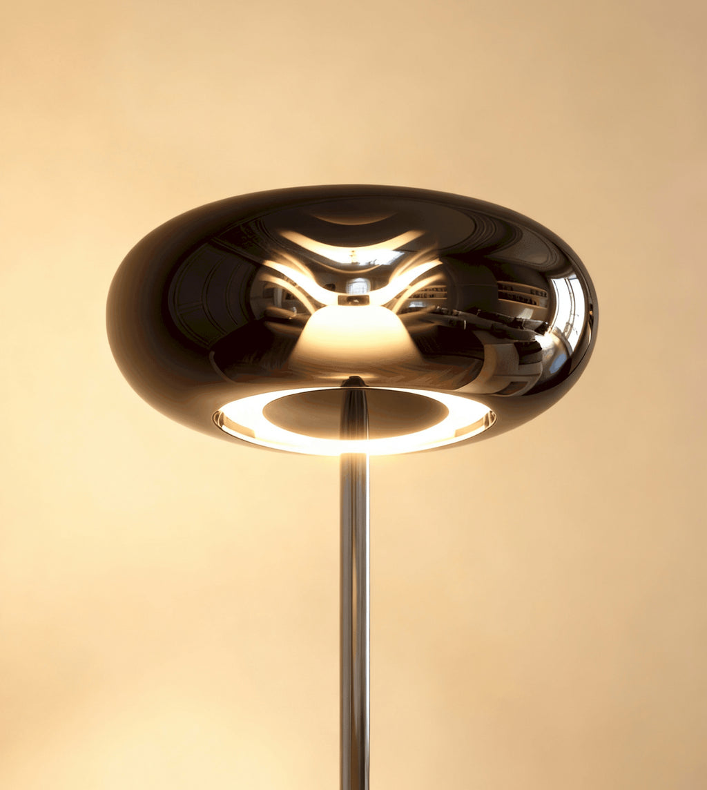 Lumira Dimmable LED Floor Lamp – Modern Metal Design with Adjustable Brightness