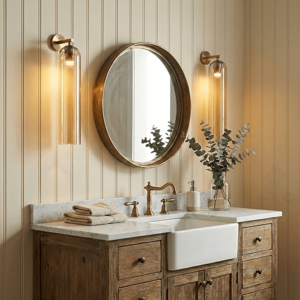 Art Glass Wall Sconce