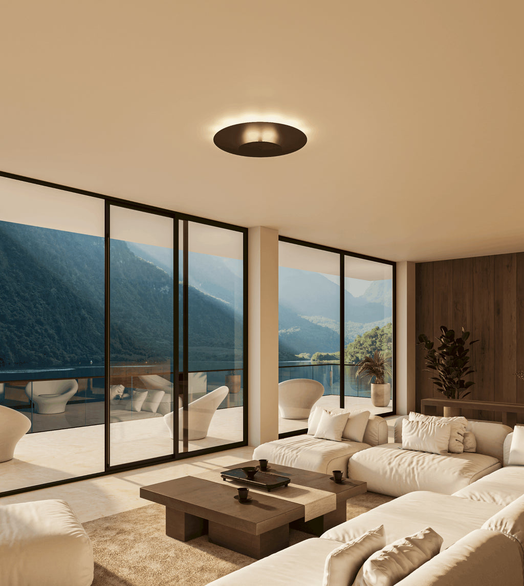 Tulio White LED Ceiling Light – Modern Design with Soft Indirect Illumination