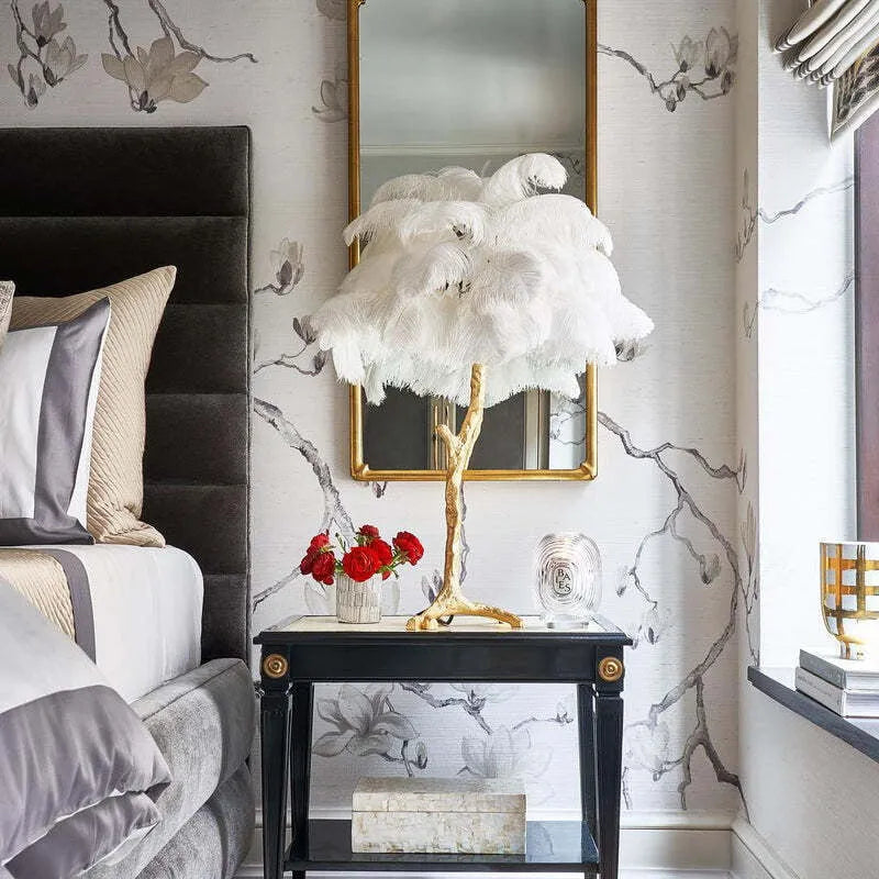 Omoore Feather LED Floor Lamp